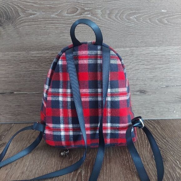 Target Kids Buffalo Check Mini Plaid Backpack Pearl Accent - Picture 4 of 6